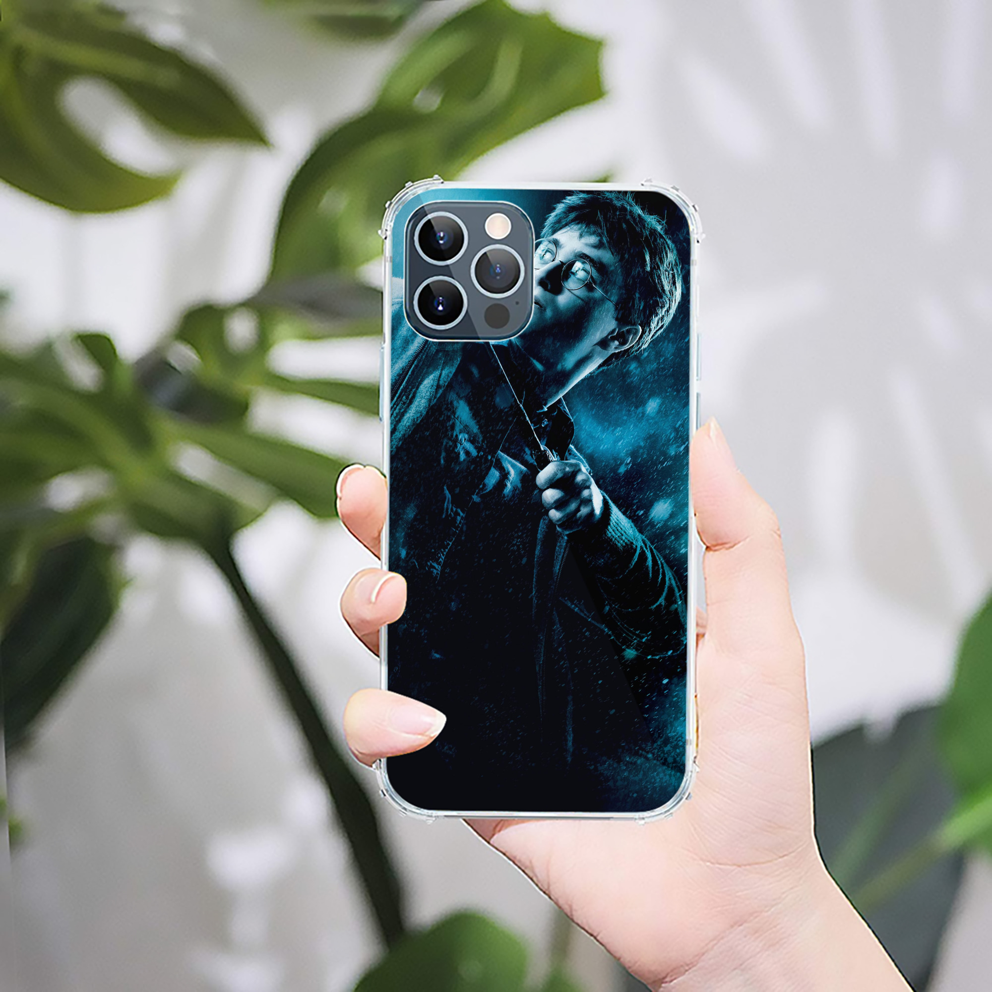 （画像用） Harry Potter ハリー・ポッターシリーズ 【iPhone 12シリーズ対応】透明スマホケース（クリアソフトケース）